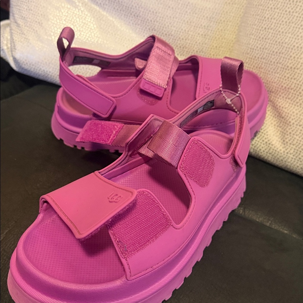 Ugg Fuchsia Platform Sandals - image 8